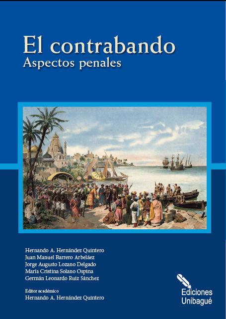 Cover of El contrabando. Aspectos penales 